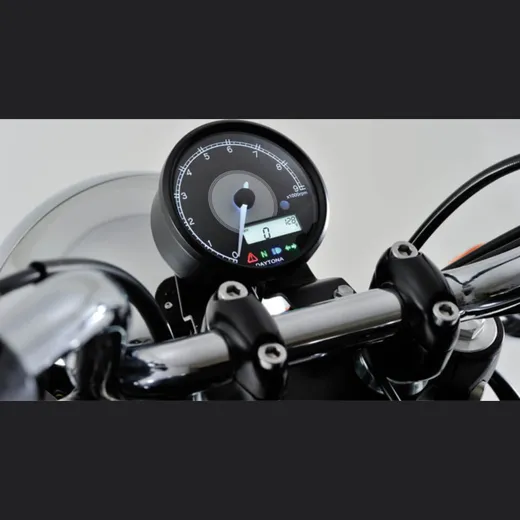 DAYTONA Digital tachometer with speedometer, max. 9,000 rpm