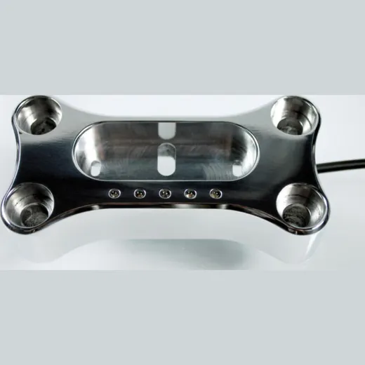 motogadget msm Metric Handle Bar Top Clamp for mounting the motoscope mini 361-863