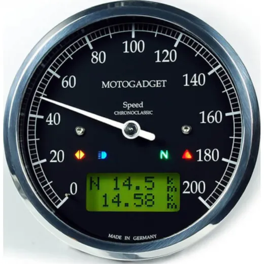 motogadget Speedometer Chronoclassic speedo, analogue