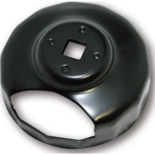 Ölfilterschlüssel 74 mm, mit Ausschnitt.