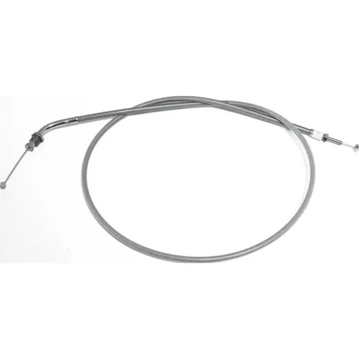 Steel flex gas pass closing, for: HONDA VT 750 C,04-07, 150mm extended
