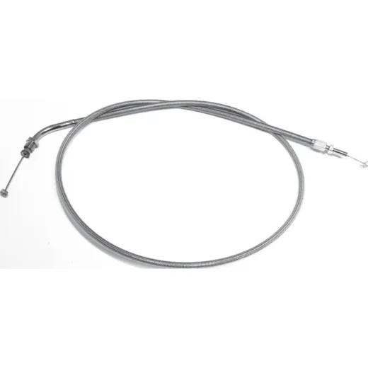 Steel flex gas pass closing, for: HONDA VT 750 C, 08-09, 150mm extended