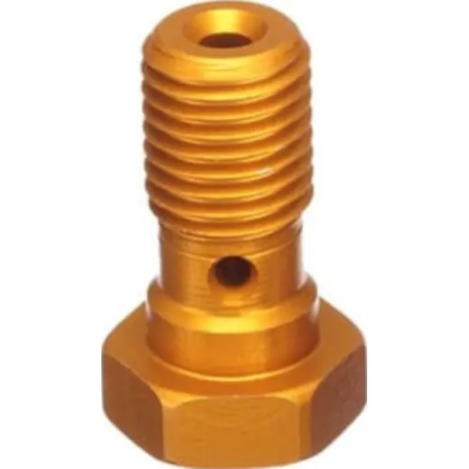 ABM Banjo bolt aluminium M10 x 1,0, gold