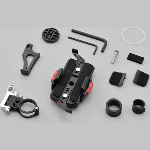 DAYTONA DAYTONA Holder Smartphone, M 22-29 MM, is firmly screwed to the handlebars