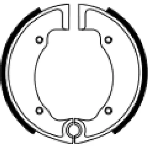 FERODO Bremsbacken FSB 916