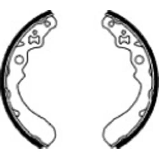 FERODO Bremsbacken FSB 934