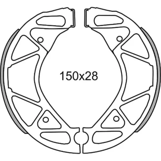 FERODO Bremsbacken FSB 967
