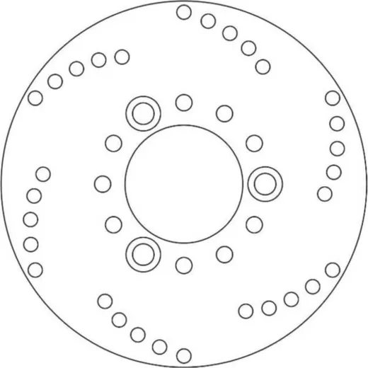 FERODO Bremsscheibe FMD0034R