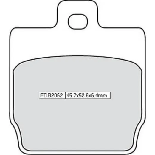 Bremsklötze FERODO Bremsbelag FDB 2062 EF