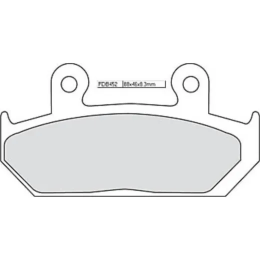 Bremsklötze FERODO Bremsbelag FDB 452 Platinum