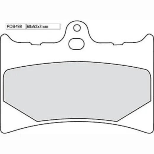 Bremsklötze FERODO Sinter Racing Bremsbelag FDB 498 XRAC