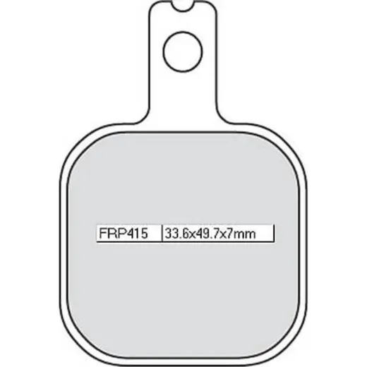 Bremsklötze FERODO Bremsbelag FRP 415 Platinum