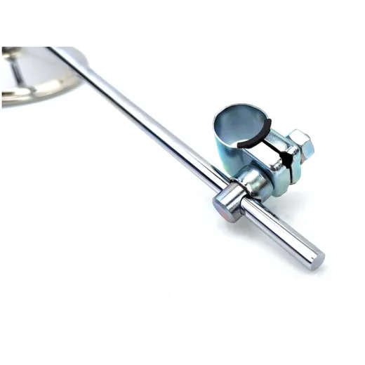 Mirror bumm stainless steel round with clamp for Zündapp, Kr_3