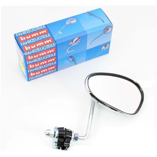 Spiegel bumm mit Halter Chrom Oval für Vespa, Hercules, NSU,_1