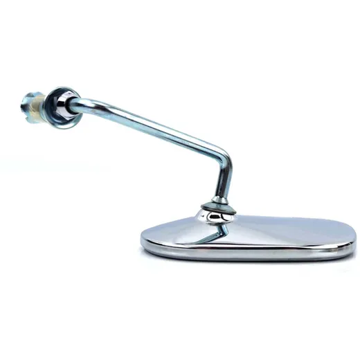 Mirror bumm chrome left planes glass straight bar for Hercul_2