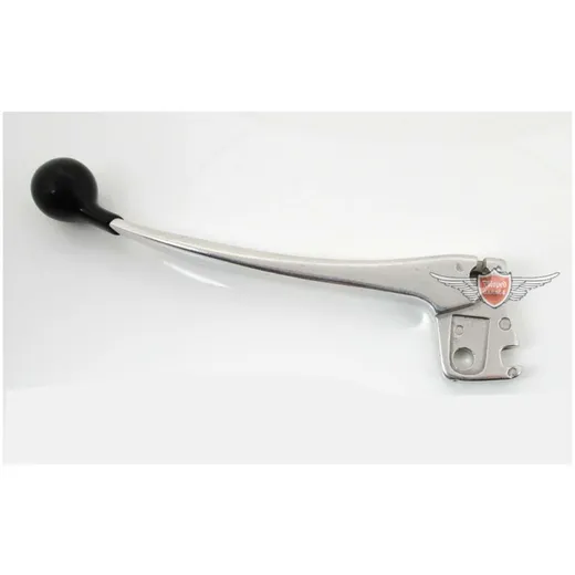 Bremshebel Aluminium 150mm Silber Schwarz für Suzuki, TS 50,_1
