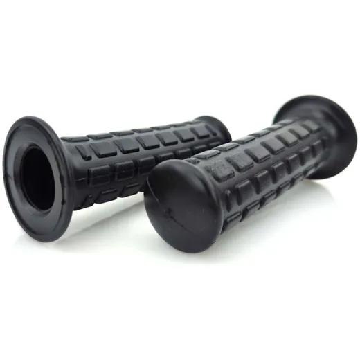 Griffe LUSITO Gummi Schwarz 22/24mm 110mm für Zündapp, Kreid_2