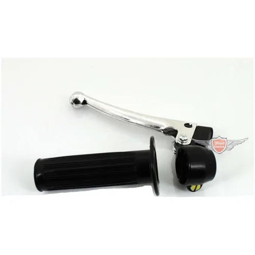 Armatur Aluminium Schwarz 22mm 105mm 26mm für Zündapp, Kreid_1