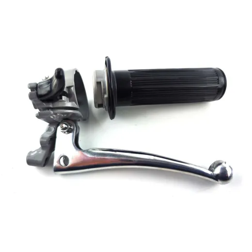Throttle grip fitting aluminum 22mm black 105mm for Zündapp,_1