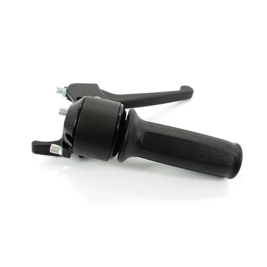 Throttle grip fitting black with rubber grip for MBK, 51 MG0_1