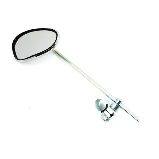Mirror bumm with clamp Reducing chrome left for Zündapp, Kre_1