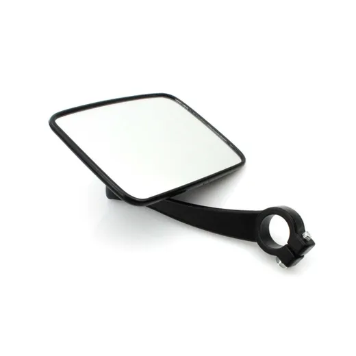 Mirror left plastic aluminum black for Simson Schwalbe KR 51_2