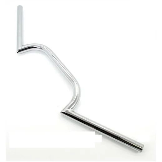 Lenker Chrom 630mm 80mm Flach für Zündapp, Kreidler, Hercule_1