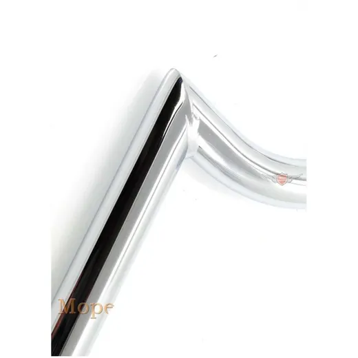 Lenker Chrom 630mm 80mm Flach für Zündapp, Kreidler, Hercule_2
