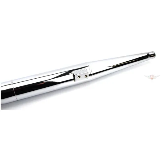 Exhaust Jamarcol cigar shape 28mm chrome 690mm for Kreidler _2