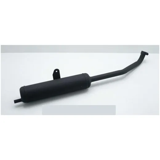 Exhaust Sito black 22mm for Piaggio SI, KS, FL2, BOOS, SI mo_1