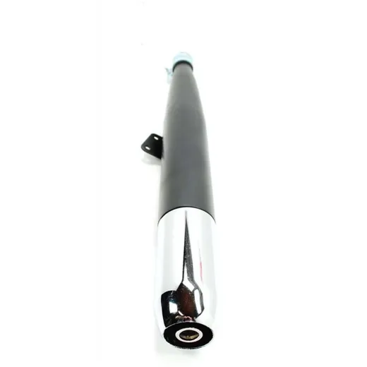 Exhaust black chrome 560mm 60mm 28mm for Hercules Prima, Sac_1