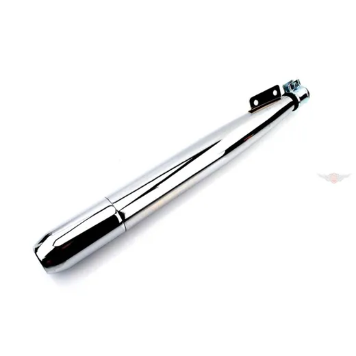 Exhaust stainless steel 535mm 60mm 28mm for Puch Monza MG000_1