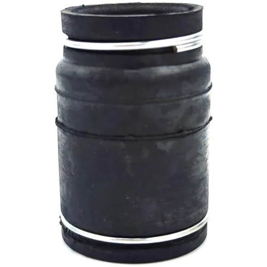 Auspuffgummi Schwarz 25/28-28/32mm für Yamaha DT 50 MX, Zünd_1
