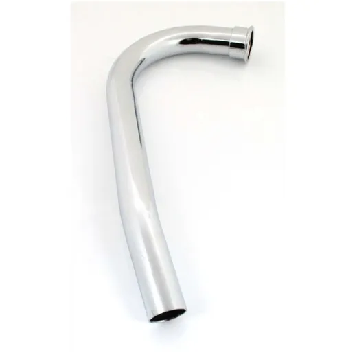 Auspuffkrümmer Chrom 37,80mm x 28mm für Hercules MK 1, 2, 3M_1