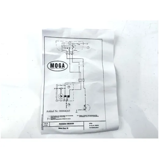 Kabelbaum Schwarz 6-teilig für Kreidler, Flory MF 13 MG00004_1