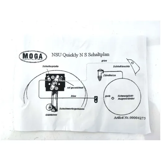 Kabelbaum Goebel Ölbeständig 26 Zoll für NSU Quickly N, S, L_1