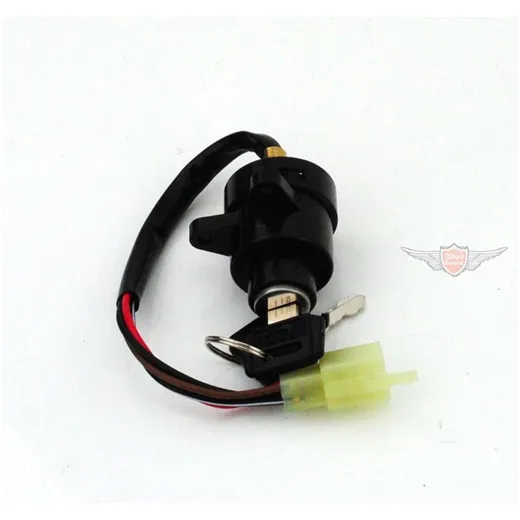 Ignition lock 2 positions rectangular connector 38mm hole sp_1