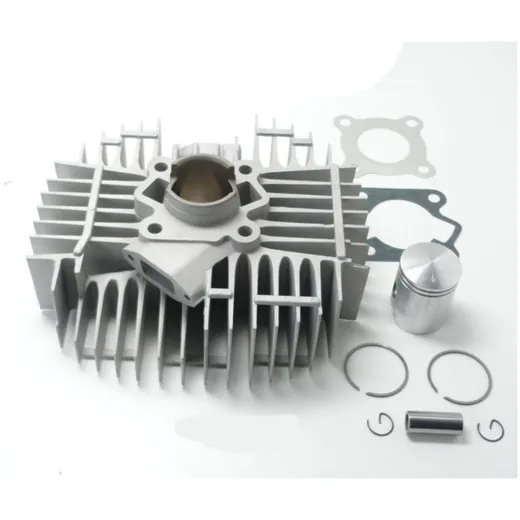 Zylinderkit Satz Aluminium 50ccm 40mm Bohrung 32mm Krümmeran_1