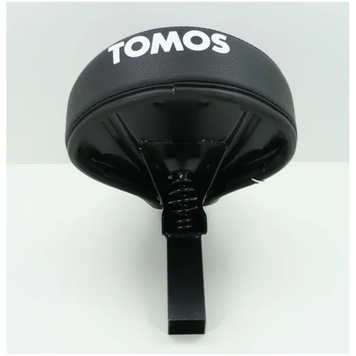 Sattel Gefedert Vierkantrohr 30x40mm Schwarz für Tomos Mofa,_1