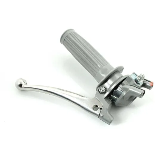 Schaltgriff Aluminium 2-Gang Rillengummi für Zündapp Bergste_2