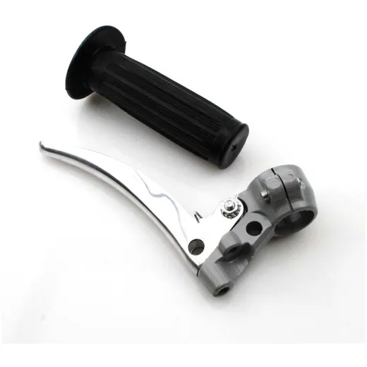 Armatur Aluminium Kupplungshebel Schwarz 22mm 105mm für Zünd_2