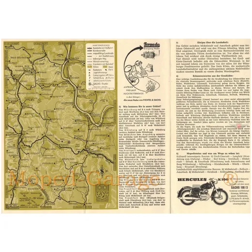 Reklameblatt für Miele, Hercules, Rixe Moped MG00008692_1