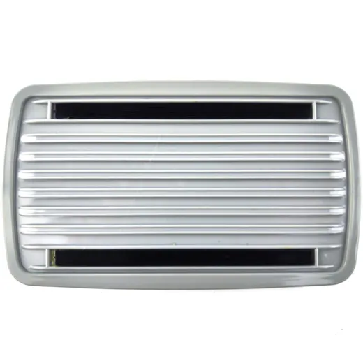 Luggage carrier rear mat plastic silver for Zündapp Bergstei_1