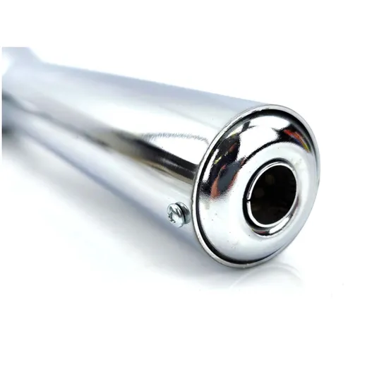 Racing exhaust chrome flange connection 32mm length 820mm si_1