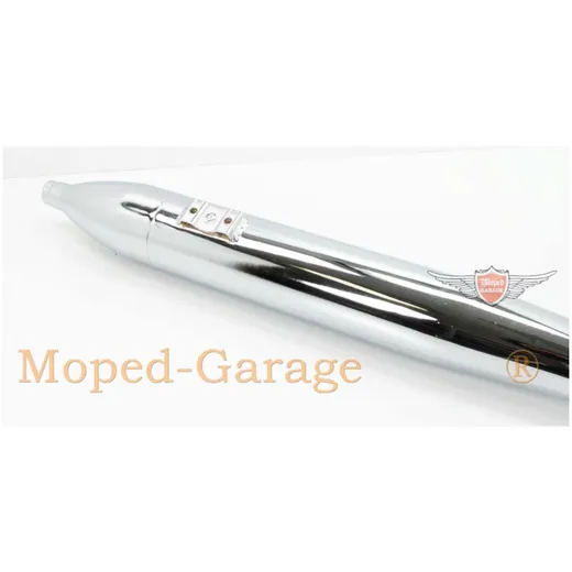 Auspuff Zigarre 32mm mit Halter für Zündapp GTS KS Sport Com_2