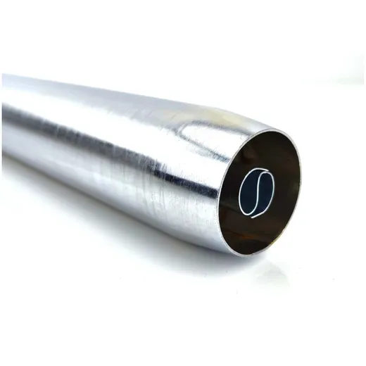 Auspuff Jamarcol einteilig 70mm 1-fach gebogen 36mm Chrom fü_1