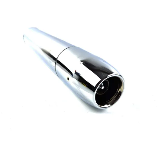 Endkappe Jamarcol Auspuff 32mm 690mm 70mm Chrom für Hercules_1