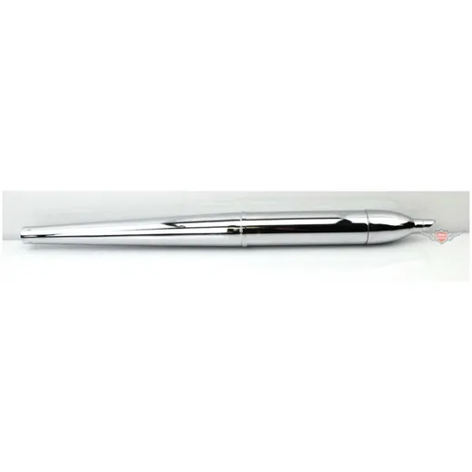 Auspuff Zigarre 28mm, 66cm lang chrom für Simson KR50, SR1, _1