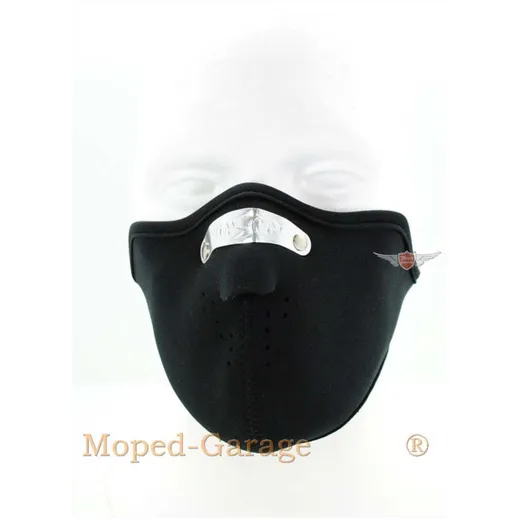 Biker Maske 2 mm schwarz für Mofa Mokick MG00013005_1