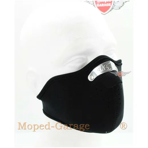 Biker Maske 2 mm schwarz für Mofa Mokick MG00013005_2
